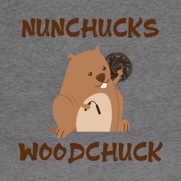 Nunchucks Woodchuck by WatershipBound